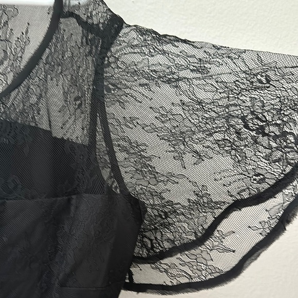 Eloquii Jason wu Black Lace Midi Dress - Picture 3 of 8